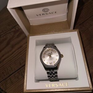 Versace Two-Tone Luxury Watch